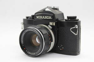 【訳あり品】 ミランダ Miranda Re II Auto E 50mm F1.8 ボディ レンズセット s3110