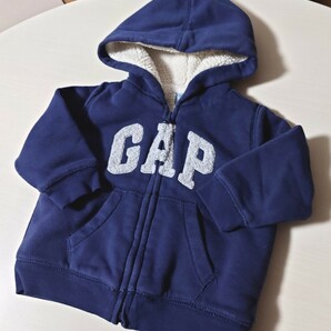 babyGAP ベビーギャップ GAPパーカー 裏起毛パーカー ジャケット 80cm 12-18m 