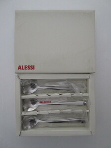 未使用　ALESSI　ハート　スプーン　5本セット　アレッシィ