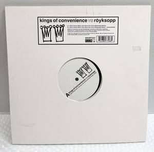 Kings Of Convenience vs Ryksopp - I Don't Know What I Can Save You From 12inch レコード 検 ネオアコ ギターポップ