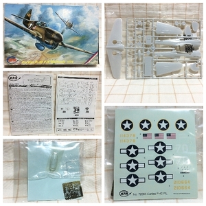 送料３００円～ ※内袋開封、箱ダメージ有 MPM 1/72 MPM curtiss P-40 F-5 warhawk カーチス ウォーホーク プラモデル 戦闘機