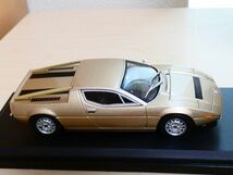 国産名車 コレクション 1/43 マセラティ メラク ＳＳ 1977 ゴールド アシェット 旧車 クラシックカー ミニカー Z_画像6