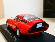 国産名車 コレクション 1/43 アルファロメオ TZ 1964 赤 アシェット 旧車 クラシックカー ミニカー Z_画像2