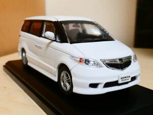 国産名車 コレクション 1/43 ホンダ エリシオン 2004 白 アシェット 旧車 クラシックカー ミニカー Z Honda Elysion