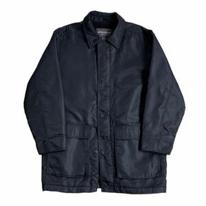 00's Eddie Bauer フリースライニング ナイロンコート ブラック M ジャケット オールド エディーバウアー