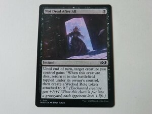 MTG 美品 【まだ死んでいない】 （コモン） エルドレインの森 WOE 英 1枚迄