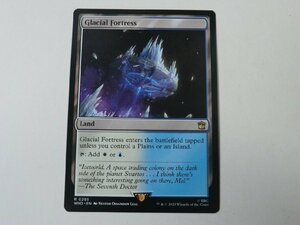 MTG 美品 【氷河の城砦】 （レア） ドクター・フー WHO 英 8枚迄