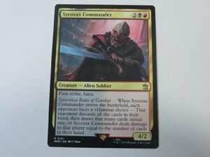 MTG 美品 【シコラックスの司令官】 （レア） ドクター・フー WHO 英 6枚迄