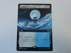 MTG 美品 【広漠なるスカイクラウド（拡張アート）】 （レア） ドクター・フー WHO 日 1枚迄