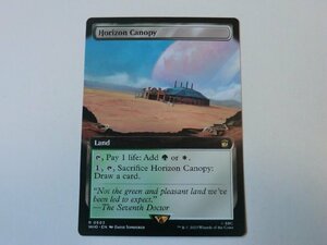 MTG 美品 【地平線の梢（拡張アート）】 （レア） ドクター・フー WHO 英 1枚迄