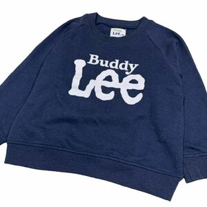 Buddy Lee バディーリー 長袖 トレーナー トップス ロゴ ネイビー 子供服 キッズ ブランド