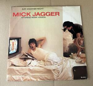 Mick Jagger Just Another Night (Extended Remix Version) (12inch) (CBS TA 4722) UK & Europe①