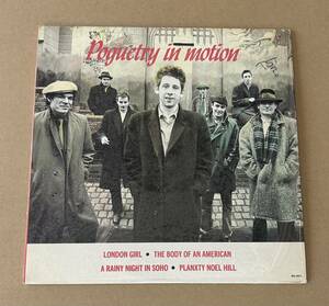 The Pogues Poguetry In Motion 12 (MCA Records MCA-36015)( Stiff Records MCA-36015) US シュリンク