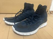 16年製 NIKE FREE FLYKNIT MERCURIAL SP フリー フライニット マーキュリアル スーパーフライ ネイビー 27.5cm_画像1