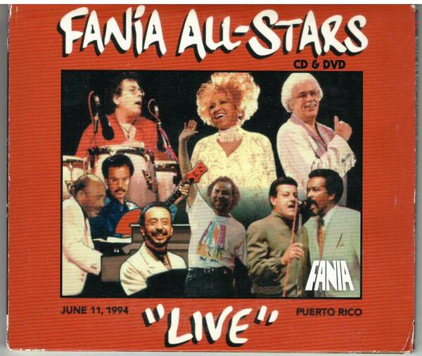 Fania All－Stars「Live in Puerto Rico June 11,1994」CD+DVD 送料込 ファニア