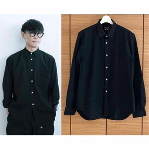 COMME des GARCONS HOMME PLUS 山口一郎着 ポリ縮絨シャツ XS コムデギャルソン オム プリュス YI CDG DEUX SHIRT PLAY JUNYA WATANABE MAN