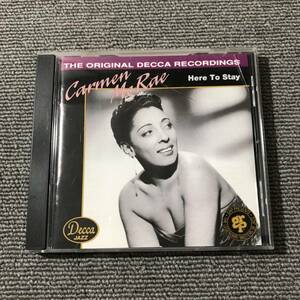 カーメン・マクレエ CARMEN McRAE / HERE TO STAY■型番:GRD-610■AZ-3525