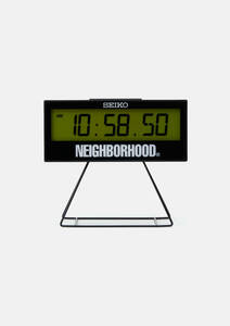 NEIGHBORHOOD SEIKO . MINI SPORTS TIMER CLOCK 新品即決 送料無料 国内正規 セイコー 時計