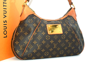 【超美品】 ルイヴィトン LouisVuitton モノグラム テムズ レディース メンズ ショルダーバック ハンドバック M56384 鞄 MONOGRAM BAG １円