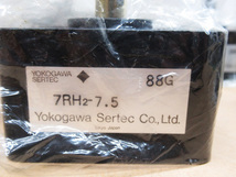 長期保管品 YOKOGAWA Sertec 横河モーター 7RH2-7.5 88G モーター 5個セット 管理5R1007J-F01_画像2