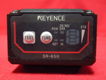 KEYENCE キーエンス SR-650 二次元コードリーダー 管理5J1014★B-YP9_画像2