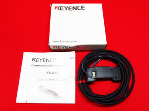 未使用品 KEYENCE キーエンス FS-RS1 デジタルファイバセンサ FS-V20 シリーズ 通信エンドユニット 管理5B1013K-YP18