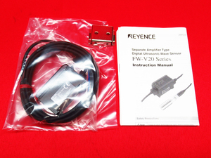 未使用品 KEYENCE キーエンス FW-V20 デジタル超音波センサ アンプユニット 管理5B1013T-YP18