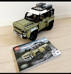 組立済 レゴ テクニック 42110 ランドローバー・ディフェンダー LEGO TECHNIC LAND ROVER DEFENDER 