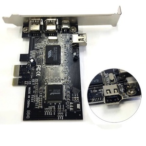 [C0086] PCIE to IEEE 1394 6pin×3 4pin×1 【待望の再入荷】