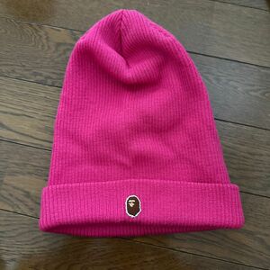 ニット帽 ビーニー ニットキャップ Beanie エイプ A BAHING APE BAPE