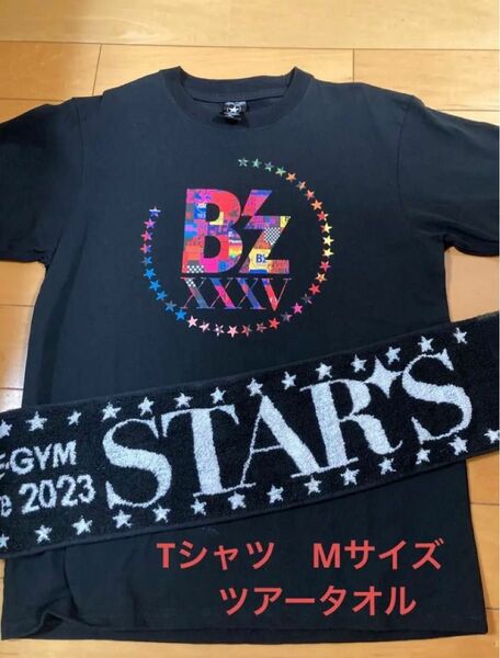 B'z LIVE-GYM 2023 STARS ＴシャツMサイズ&ツアータオル