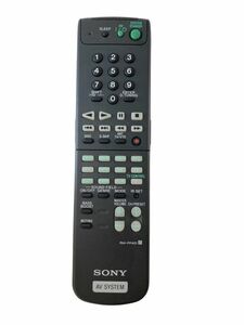 ソニー SONY AVアンプ リモコン RM-PP401 動作確認済み