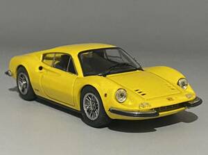 Bang 1/43 Ferrari Dino 206 Street 1969 Giallo ◆ Bang - Made in Italy ◆ フェラーリ ディノ 206 ストリート 1969 ジャッロ 7181