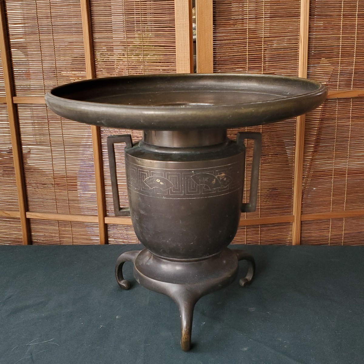 ヤフオク! 自在鉤 真鍮の落札相場・落札価格