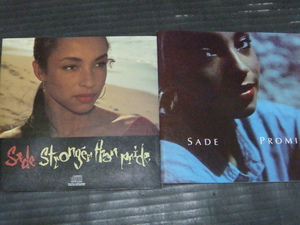 SADE/シャーデー「STRONGER THAN PRIDE」「PROMISE/プロミス」CD