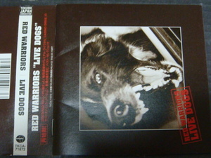 RED WARRIORS/レッド・ウォーリアーズ ライブ「LIVE DOGS」帯付き CD