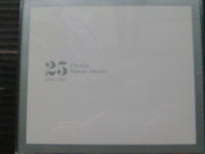 安室奈美恵 ベスト「FINALLY 25 1992-2017/ファイナリー」3CD DVD