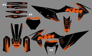 2019-2023 KTM SX SXF XC XC-W EXC EXC-F カスタム デカール グラフィック キット C5