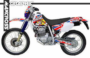 XR250R XR400R 1995-2005 グラフィック デカール キット 3