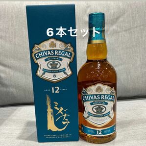 シーバスリーガル　ミズナラ　12年　700ml 箱付　日本限定販売 6本セット