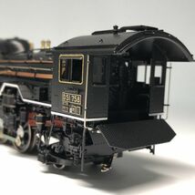 【極美品】 ほぼ未使用　D51 758号機　お召仕様　HOゲージ　鉄道模型　Crownモデル【IK00464】_画像4