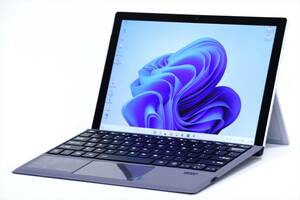 【即配】使用感少！Windows11搭載！第10世代Corei5 快速タブレットPC！Surface Pro 7 i5-1035G4 RAM8G SSD128G 新品キーボードカバー付属