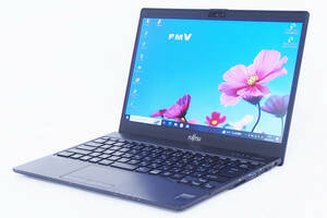 【1円～】超軽量898g薄型PC！Office2021搭載！LIFEBOOK U939/A i5-7300U 8GB SSD128GB HDMI Bluetooth 指紋認証 Win10Pro