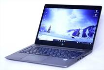 【1円～】Corei7搭載快速薄型ワークステーション！ZBook14u G6 i7-8565U RAM16G SSD512G Radeon Pro WX3200-4G 14FHD Win10リカバリ_画像1