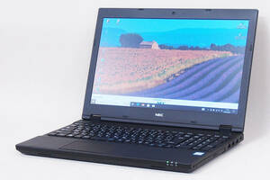 【1円～】8世代i7+Office2021搭載パワフル快適PC！VersaPro Type-VD VKH19/D-3 i7-8650U 8G SSD256G Win10 カメラ テンキー バッテリー良好