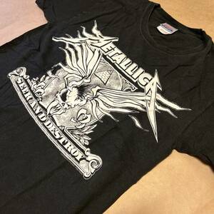 ◆即決送料込み◆アメリカ古着 2010年製METALLICA メタリカ シーク&デストロイTシャツM◆ロックＴヘヴィメタルビンテージヴィンテージ