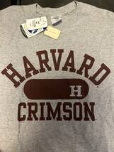 ◆即決送料込み◆アメリカ購入未使用タグ付ハーバード大学カレッジTシャツM◆HARVARDアメカジ_画像3