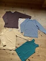 MINGOミンゴキッズ　カットソーTシャツ3枚&MINGOノースリーブタンクトップ　6-8y 120-125cm オランダ_画像1