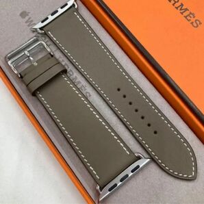 AppleWatch 45シンプルトゥールエルメスHermes エトゥープ