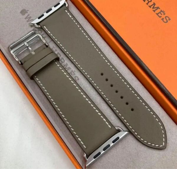 AppleWatch 45シンプルトゥールエルメスHermes エトゥープ